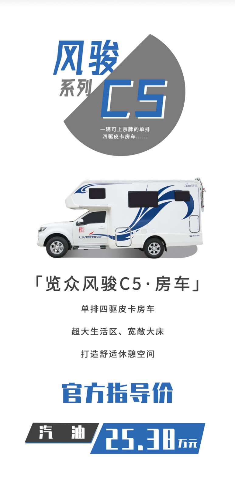 這樣的汽油四驅(qū)房車，還能上京牌