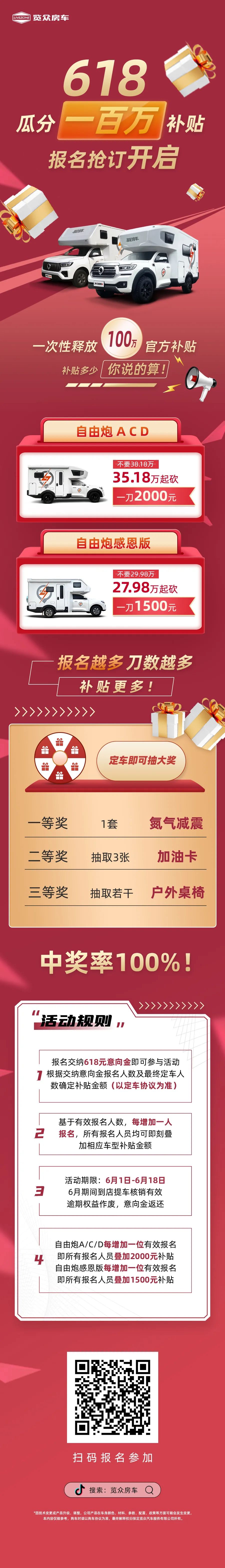 瓜分100萬！618活動報名開啟！